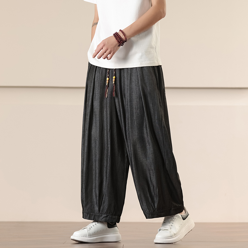 Ethnic Fashion Men - بنطلون رجالي جديد لربيع 2026، فضفاض