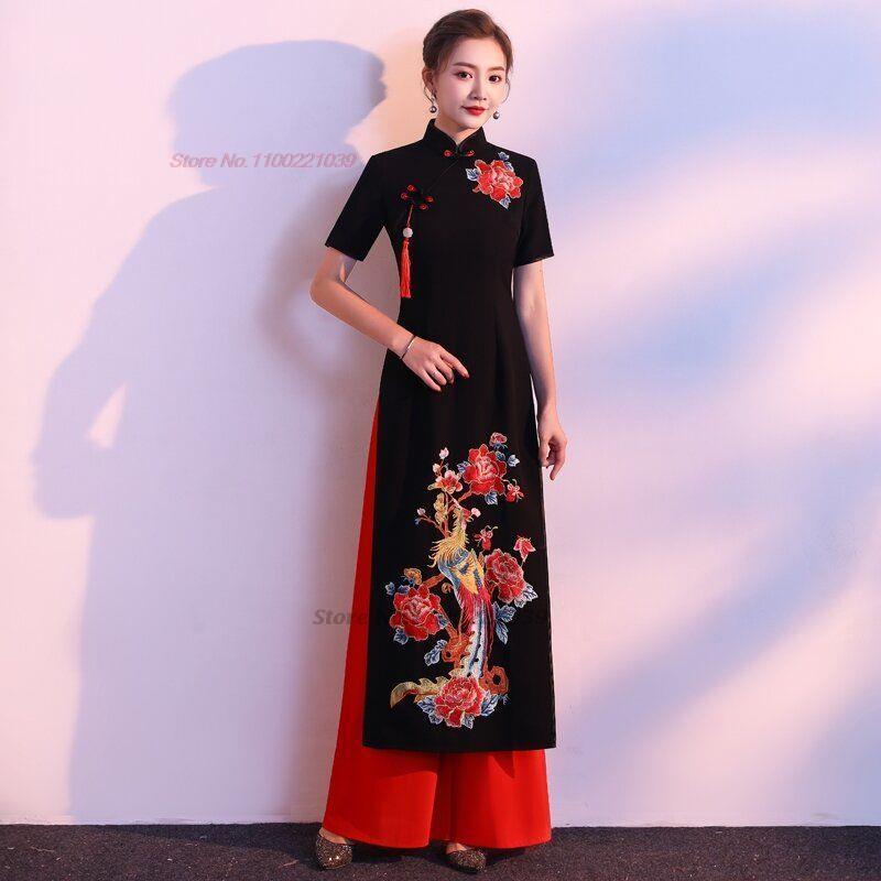 فستان أوداي فيتنامي تقليدي مود - مراجعة Ao Dai Vietnam Dress وسعره
