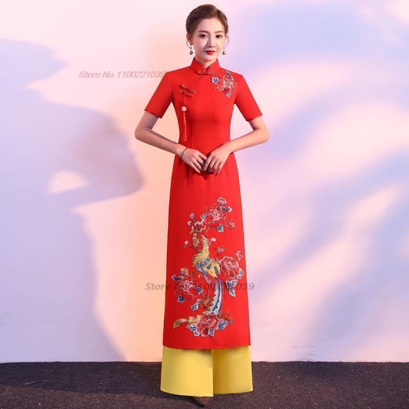 فستان أوداي فيتنامي تقليدي مود - مراجعة Ao Dai Vietnam Dress وسعره