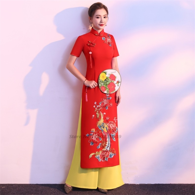 فستان أوداي فيتنامي تقليدي مود - مراجعة Ao Dai Vietnam Dress وسعره