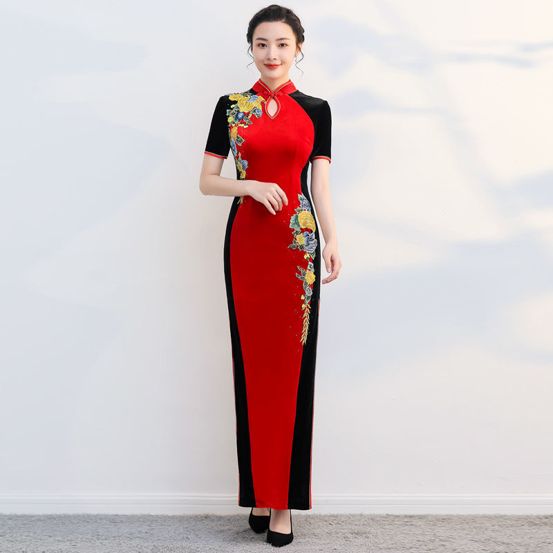 المرأة فيتنام آو داي شيونغسام  - مراجعة Ao Dai Vietnam Dress وسعره