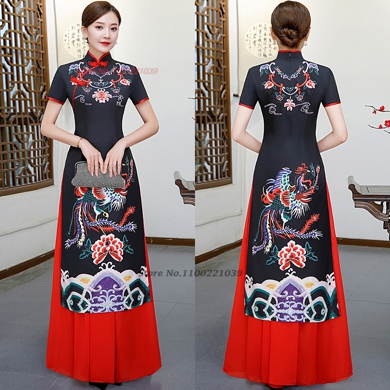 فستان تشيباو الصيني المحسن لعا - مراجعة Ao Dai Vietnam Dress وسعره