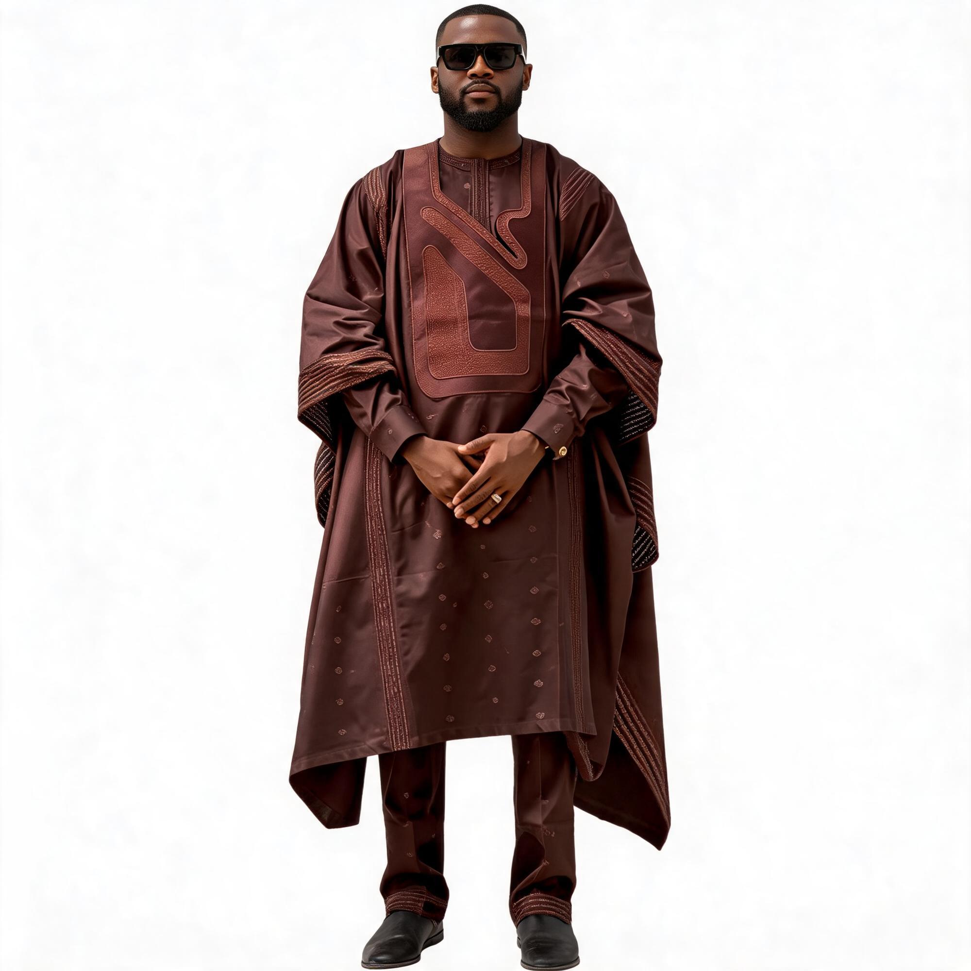 ملابس أفريقية للرجال بتصميم مط - مراجعة Dashiki Shirt Men وسعره