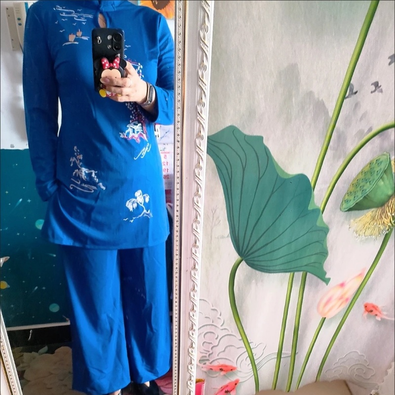 فستان نسائي تقليدي من فيتنام A - مراجعة Ao Dai Vietnam Dress وسعره