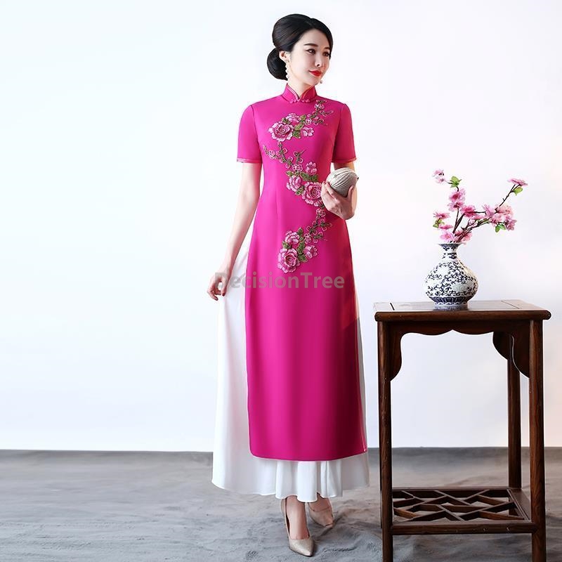 فستان تشيباو فيتنامي جديد لعام - مراجعة Ao Dai Vietnam Dress وسعره