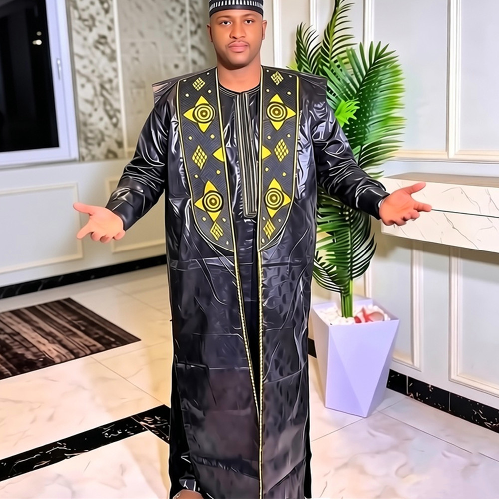 طقم ملابس أفريقية للرجال مكون  - مراجعة Dashiki Shirt Men وسعره